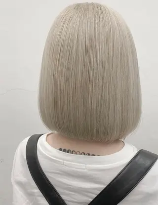 ミディアム カラー パーマ ヘアアレンジ メンズ ブリーチ　ハイトーン 特化🌈フジタハルキのヘアスタイル
