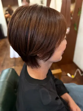 ショート カラー Story マリエのヘアスタイル