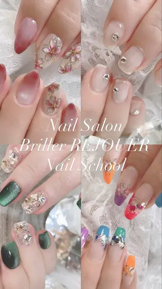 ネイル ネイルサロン&ネイルスクール Briller-REJOUER 【ブリエ・レジュール】所属・Briller Rieのネイルデザイン
