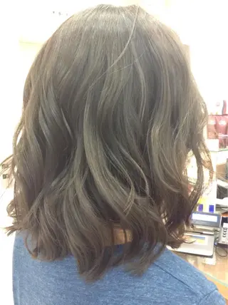 ミディアム カラー 南部 康太のヘアスタイル