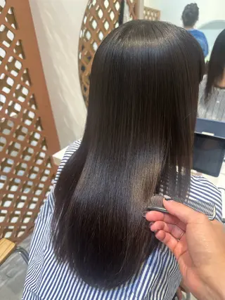 セミロング AYAKA 下北沢suuのヘアスタイル