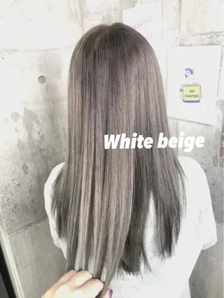 セミロング カラー 髪質改善💓艶髪💓 暖色💗加藤あゆみのヘアスタイル