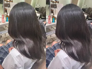 ロング mion🦋韓国ヘア 透明感カラー🫧のヘアスタイル