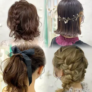 ヘアアレンジ ヘアセット/六本木/ Tomomiのヘアスタイル