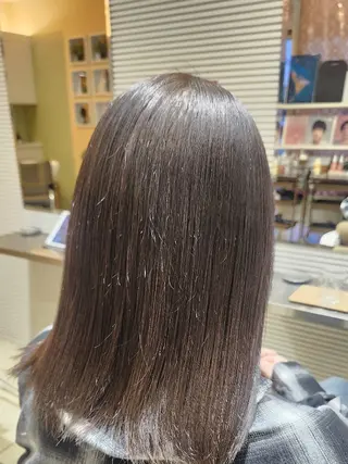 セミロング カラー 暖色カラー/髪質改善 /メンズ🧡莉南のヘアスタイル