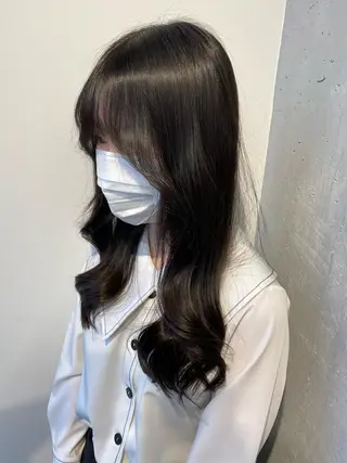 ロング 【艶髪×韓国風】 毛流れ職人 RYOのヘアスタイル
