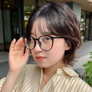 ショート パーマ かわいいを＋🎀𖤐 上品hair/ 星愛のヘアスタイル