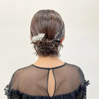 ショート ヘアアレンジ 初めてのショート お任せください✂️のヘアスタイル