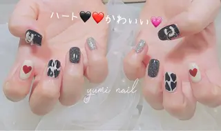 ネイル 𝐲𝐮𝐦𝐢🎀 長さ出しデザイン専門のネイルデザイン