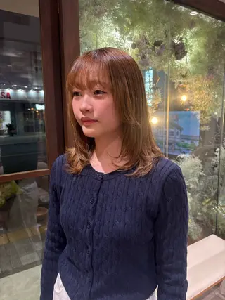 ミディアム ボブ&ショート/ Nodoka👒🩵のヘアスタイル