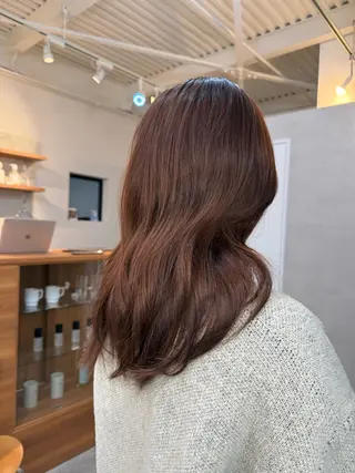 ミディアム soa.ママ美容師 寺田典子のヘアスタイル