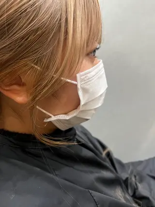 ロング カラー 久木原 ゆりのヘアスタイル