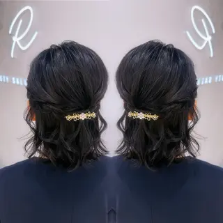 ヘアアレンジ ヘアセット 🤍AIRA🤍のヘアスタイル