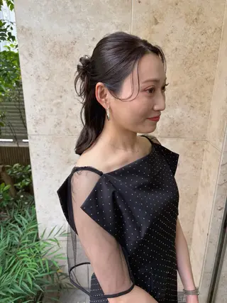 ヘアアレンジ たかや みなみのヘアスタイル