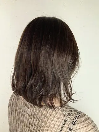ミディアム 池田 寿子のヘアスタイル