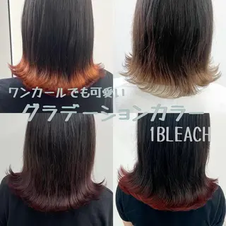ミディアム カラー ⭐️無料！カット モデル募集⭐️夕貴のヘアスタイル