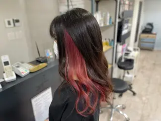 ロング カラー 槙川 郁弥のヘアスタイル