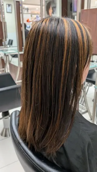 ロング カラー TONI＆GUY酒井 紅氏朗のヘアスタイル