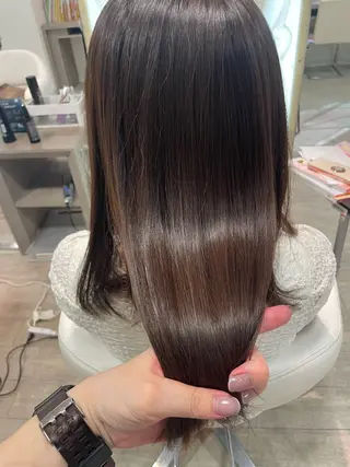 セミロング 松佐 ゆかりのヘアスタイル