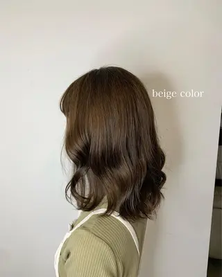 ミディアム 縮毛矯正/髪質改善/ HARUのヘアスタイル