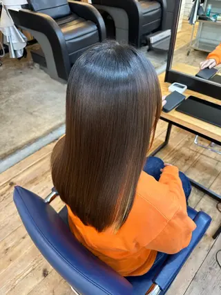 ロング 縮毛矯正＆髪質改善 特化/ゆいのヘアスタイル