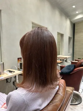 ミディアム カラー 溝口 右京のヘアスタイル