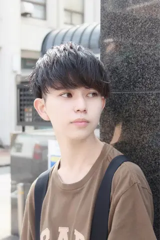 ミディアム カラー パーマ ヘアアレンジ メンズ 【公式】amble luxe池袋東口🩷のヘアスタイル