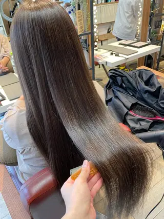 ロング カラー なりたいを叶えます！ 出口 紗依のヘアスタイル