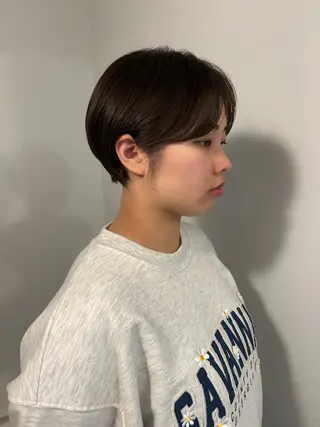 ショート 小野 明日香のヘアスタイル