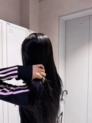 ロング カラー モデル募集中/西梅田 naruka🍏のヘアスタイル