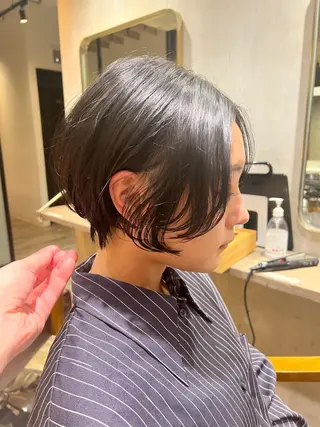 ショート 🌟美髪縮毛矯正🌟 吉田冴一のヘアスタイル