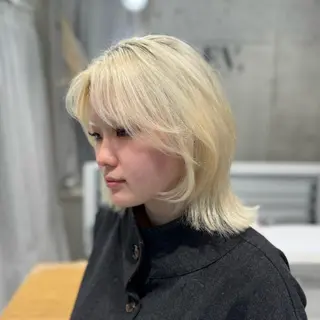 ミディアム 田島拓海 ボブカットのヘアスタイル