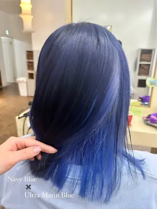 ミディアム カラー Loire SYURIのヘアスタイル