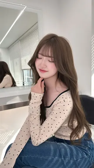 ロング カラー 上品モテヘア🩶 karen🩶のヘアスタイル