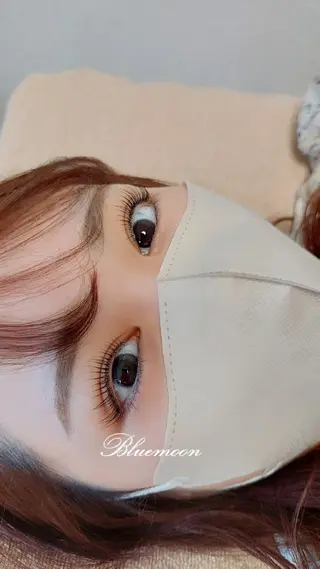 マツエク・マツパ Blue moonのマツエク・マツパデザイン