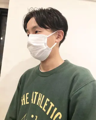 パーマ ヘアアレンジ メンズ メンズ特化✂️栗原 侑也のヘアスタイル