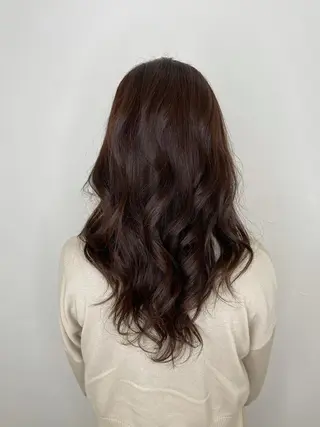 セミロング カラー 杉田 一浩のヘアスタイル