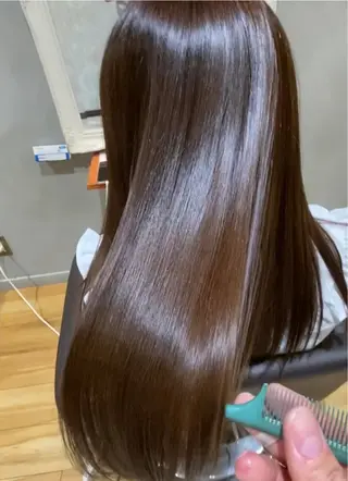 ロング hair&make amyusのヘアスタイル