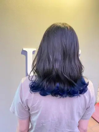 ミディアム 平田 広大のヘアスタイル