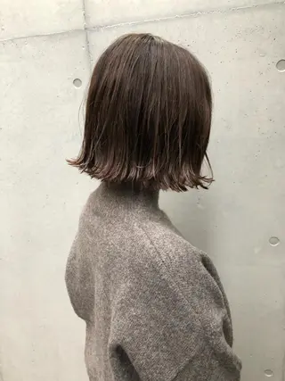 ショート パーマ ロングパーマ木村 ボブパーマのヘアスタイル