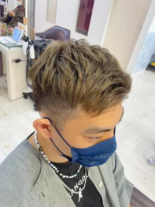 メンズ ハイトーン/ブリーチ MAYURI🌺横浜のヘアスタイル