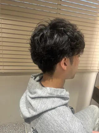 パーマ メンズ Lafith hair coco 博多店所属・脇山 真生のヘアスタイル