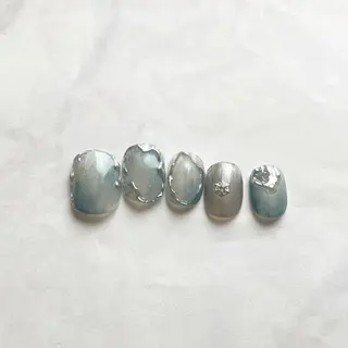 ネイル フリーランス¨̮⃝ ネイリストOKADAのネイルデザイン
