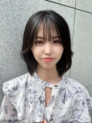 ミディアム カラー ブリーチ＆カラーが 得意☀️望月宣雄☀️のヘアスタイル