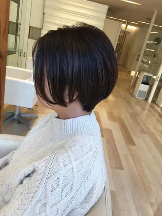 ショート 髪質改善カラー/ボブ 🌻Mutsumiのヘアスタイル