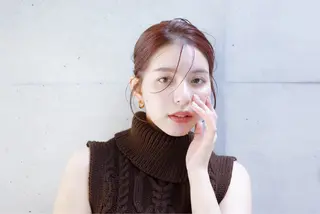 セミロング カラー 韓国ヘア/ 髪質改善特化谷名勇輝のヘアスタイル