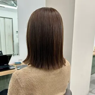 ミディアム カラー ブリーチなし/レイヤ ー特化🌈Tommyのヘアスタイル