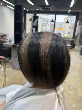 カラー ルシ🎨/ハイトーン デザイン/髪質改善のヘアスタイル