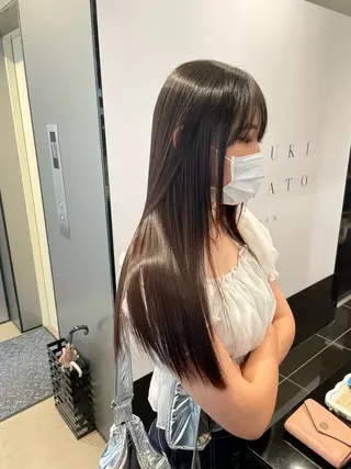 ロング 松尾 祐輝のヘアスタイル