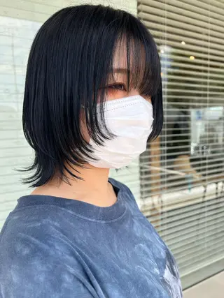 カラー 早川 真幸のヘアスタイル